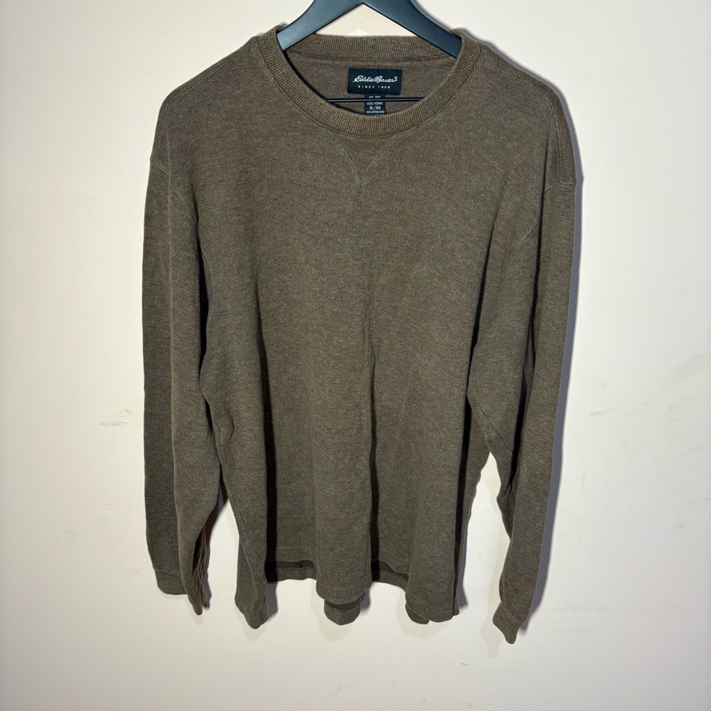 Eddie Bauer Mens Sz. XL 100% Cotton Sweater Pullover